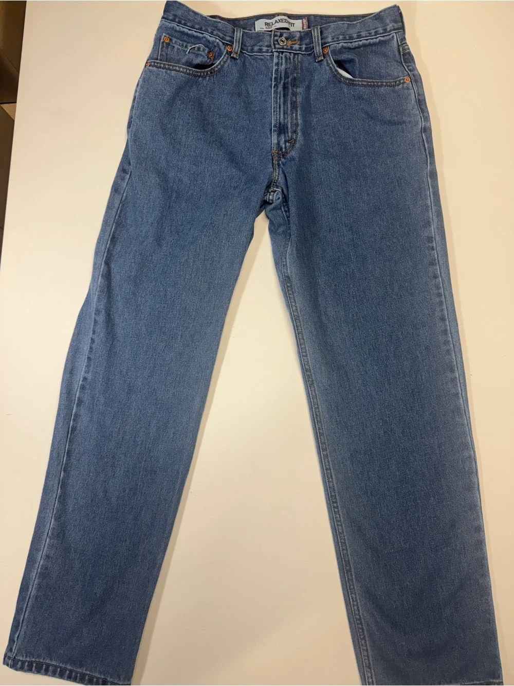 Levi's Men’s Straight Jeans in Medium Blue‎ Denim